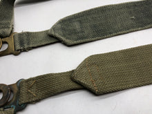 Load image into Gallery viewer, Original WW2 British Army 37 Pattern L Straps - The Militaria Shop