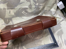 Load image into Gallery viewer, Interesting Post WW2 German Army Leatherette Map Case with Shoulder Strap - The Militaria Shop