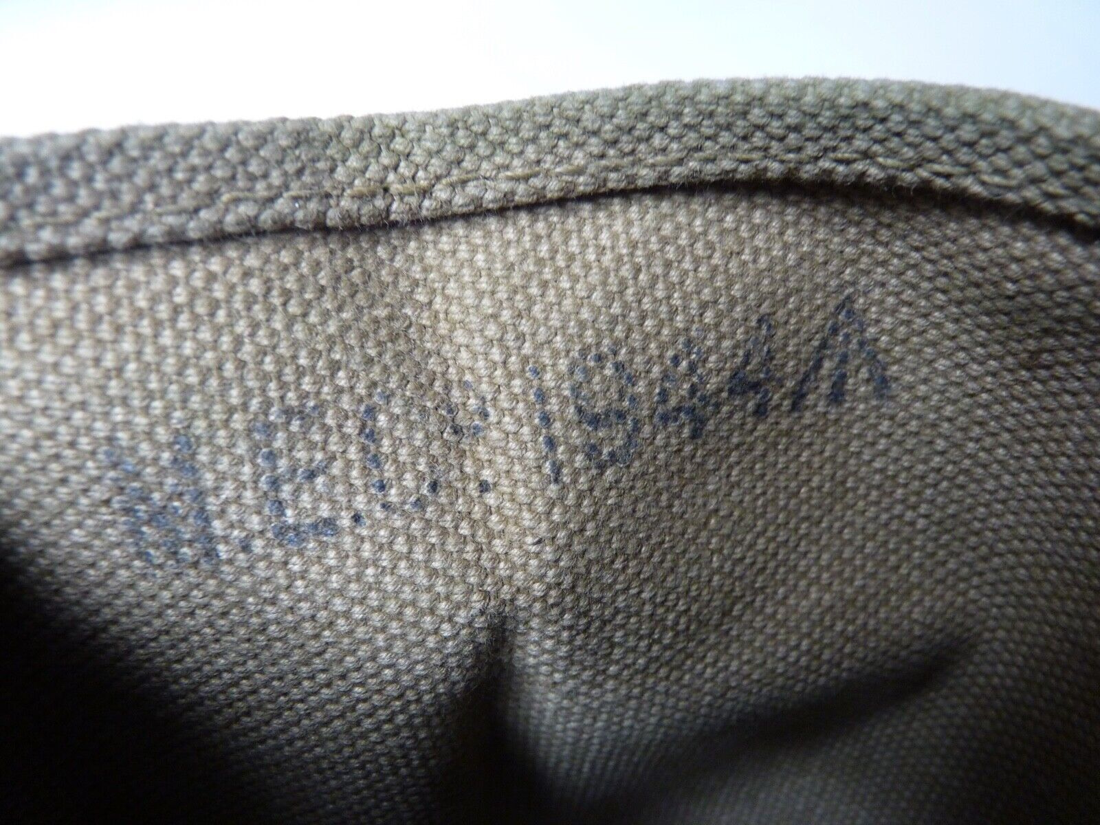 Original WW2 British Army Soldiers Water Bottle Carrier Harness - Dated 1944 - The Militaria Shop