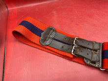 Charger l'image dans la galerie, A British Army Adjutant Generals Corps Stable Belt - great condition. 32" W - The Militaria Shop