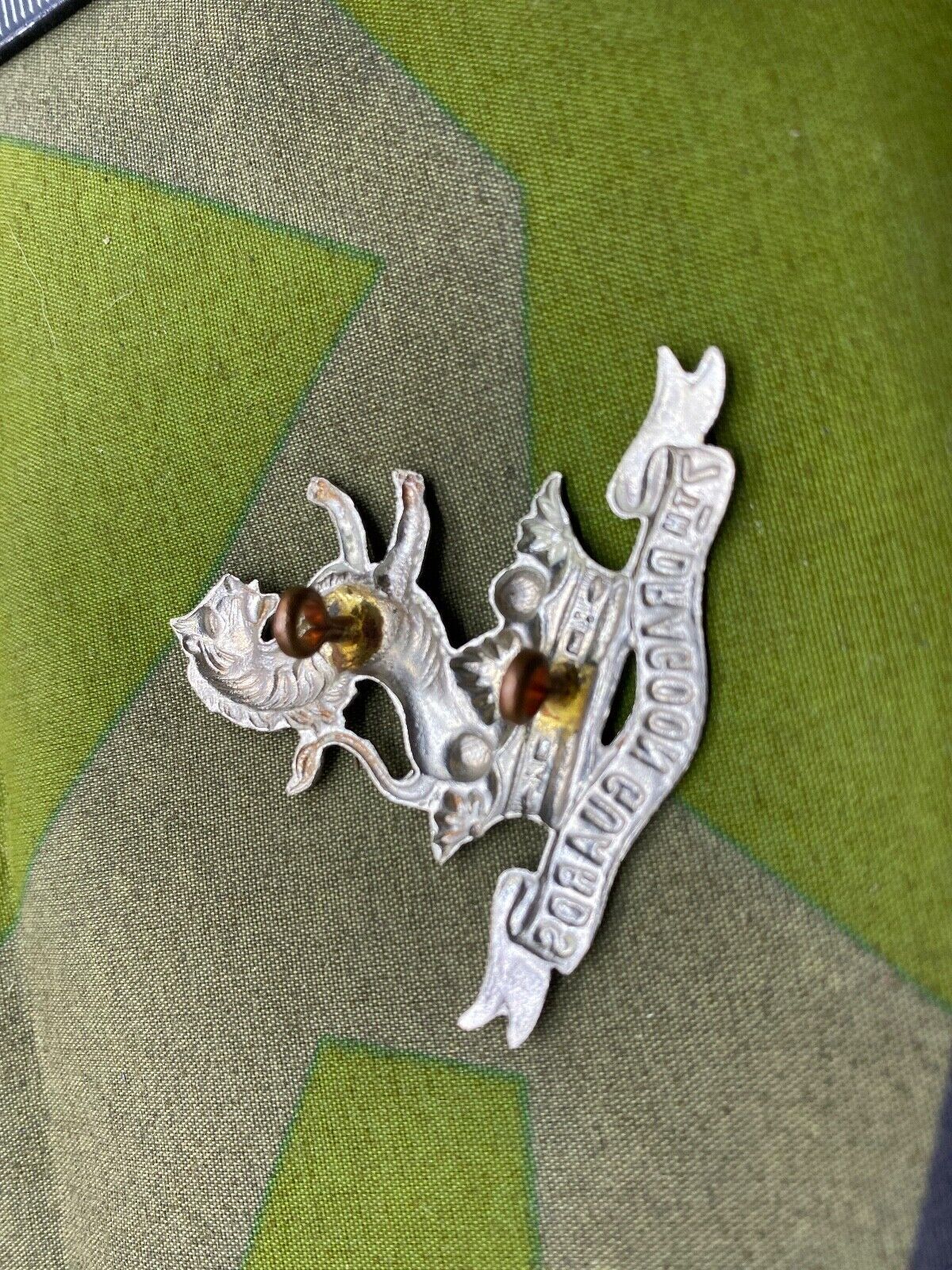 WW1 / WW2 7th Dragoon Guards Volunteer Battalion Cap Badge - The Militaria Shop