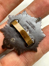 Charger l'image dans la galerie, Original WW2 British Army Royal Army Service Corps Bakelite Economy Cap Badge - The Militaria Shop