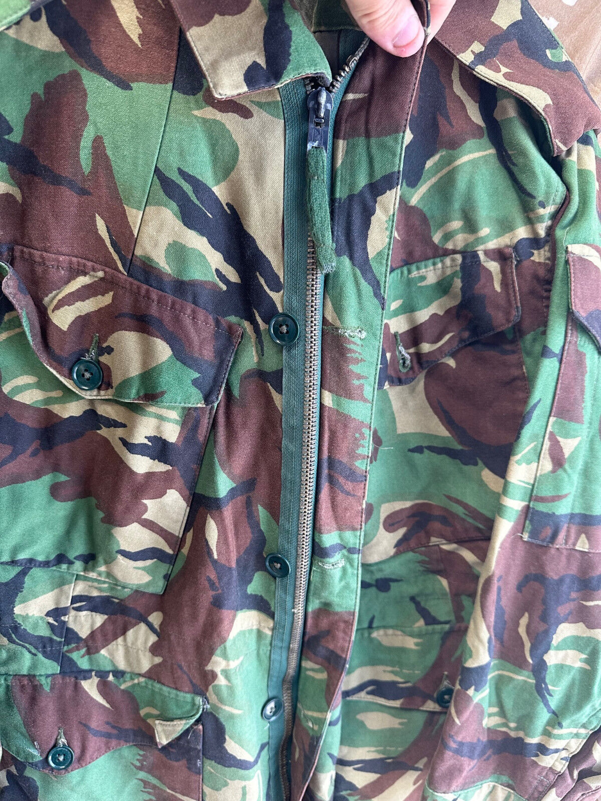 Genuine British Army 1968 Pattern DPM Combat Smock - Size 1 - 40" Chest - The Militaria Shop