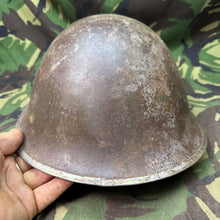 Load image into Gallery viewer, Original WW2 British / Canadian Army Mk3 Turtle Helmet - The Militaria Shop