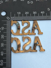 Load image into Gallery viewer, Original WW1 British Army Service Corps (A.S.C.) Shoulder Titles - The Militaria Shop