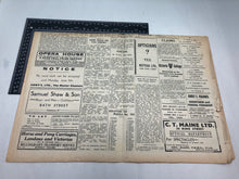 Load image into Gallery viewer, Original WW2 British Newspaper Channel Islands Occupation Jersey - June 1941 - The Militaria Shop