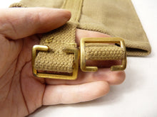 Load image into Gallery viewer, Original WW2 1944 Dated British Army 37 Pattern Water Bottle Carrier Harness - The Militaria Shop