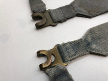 Load image into Gallery viewer, Original WW2 British Royal Air Force Blue 37 Pattern L Strap Set - The Militaria Shop
