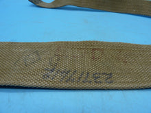 Load image into Gallery viewer, Original WW2 British Army Shoulder Strap - 37 Pattern Webbing - The Militaria Shop