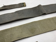 Load image into Gallery viewer, Original WW2 British Army / RAF 37 Pattern L Strap Set - The Militaria Shop