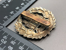 Load image into Gallery viewer, Original British Army WW2 Northamptonshire Regiment Cap Badge - The Militaria Shop