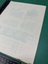 Load image into Gallery viewer, Original WW2 US Army Face Paint Instruction Sheet - The Militaria Shop