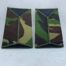 Charger l'image dans la galerie, CCF DPM Camo Rank Slides / Epaulette Pair Genuine British Army - NEW - The Militaria Shop