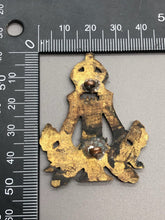 Load image into Gallery viewer, Original WW2 British Army Musicians Cap Badge - Cast variation - The Militaria Shop