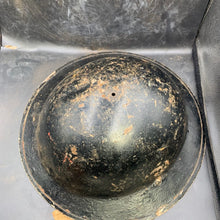 Lade das Bild in den Galerie-Viewer, Original WW2 British Army Mk2 Combat Helmet Shell - South African Manufactured - The Militaria Shop