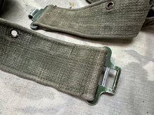 Load image into Gallery viewer, Original WW2 British Army 44 Pattern Soldiers Belt - 36" Waist - The Militaria Shop