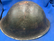 Load image into Gallery viewer, Original WW2 British Army / Canadian Army Mk3 Turtle Combat Helmet - The Militaria Shop