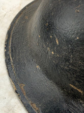 Load image into Gallery viewer, Original WW2 Combat Helmet - British / South African Army Mk2 Brodie Helmet - The Militaria Shop