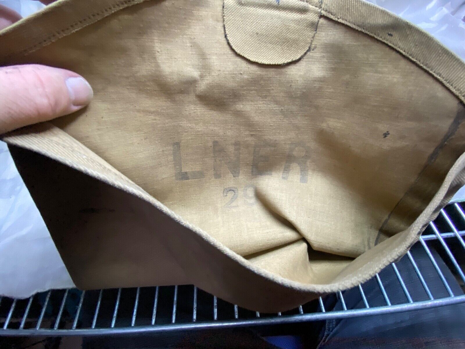 Original WW2 British Army / Railway LNER Marked Waterproof Leggings - The Militaria Shop