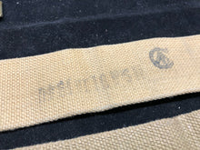 Load image into Gallery viewer, Original WW2 British Army 37 Pattern Khaki L-Straps Webbing - Wartime Dated - The Militaria Shop