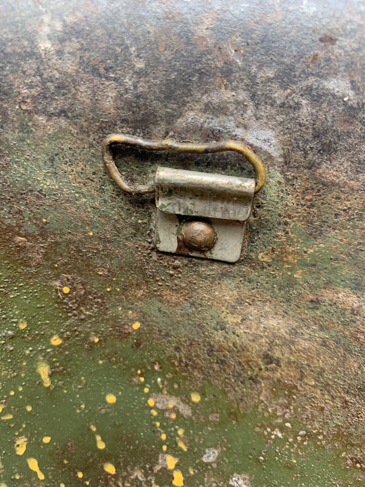 WW2 Mk3 High Rivet Turtle - British / Canadian Army Helmet - Good Original - The Militaria Shop