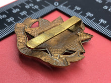 Load image into Gallery viewer, Original WW2 British Army Easy Surrey Regiment Cap Badge - The Militaria Shop