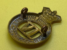 Load image into Gallery viewer, Original British Army Victorian 4th Queen's Own Hussars Cap Badge - The Militaria Shop