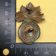 Load image into Gallery viewer, Original Victorian Era British Army The Royal Fusiliers Cap Badge - The Militaria Shop