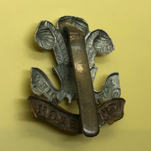 Load image into Gallery viewer, Original WW2 British Army Cap Badge - The Welch - The Militaria Shop