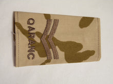 Charger l'image dans la galerie, DPM Rank Slides / Epaulette Pair Genuine British Army - QARANC Corporal - The Militaria Shop