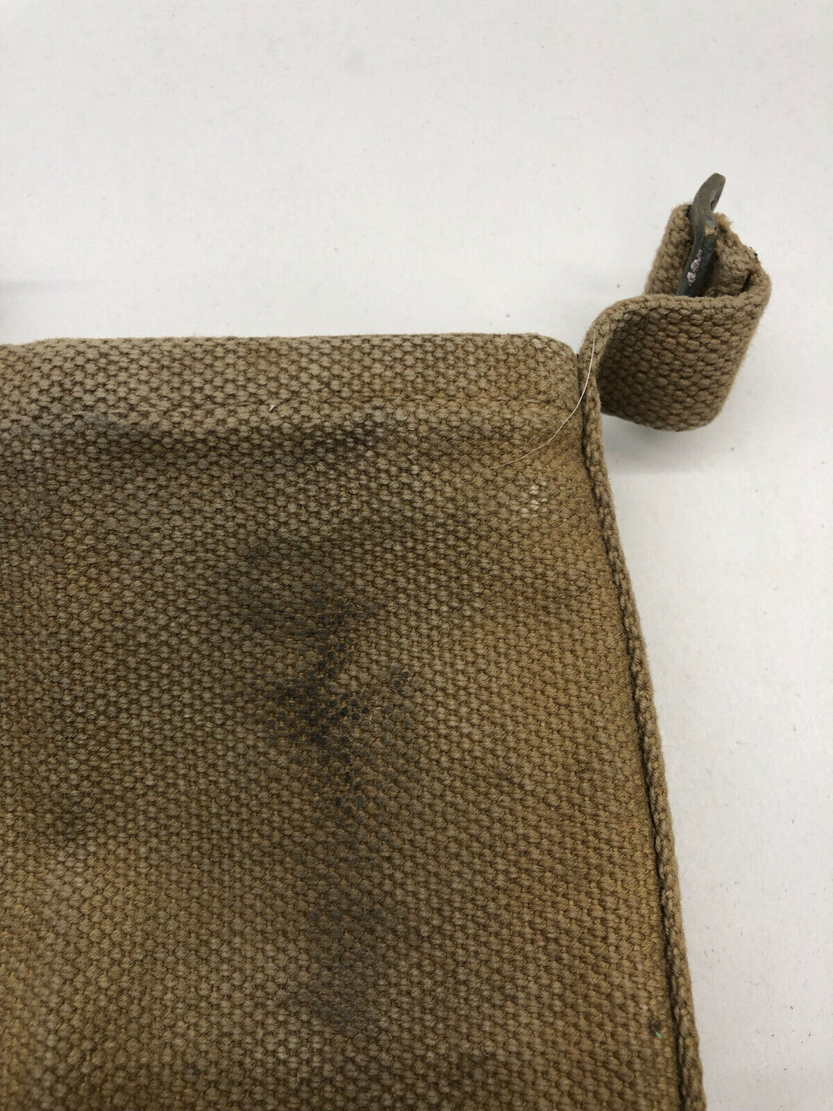 WW2 British Army 37 Pattern Webbing Water Bottle Carrier Harness - 1943 Dated - The Militaria Shop
