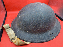 Load image into Gallery viewer, Genuine British Army / Civil Defence Helmet - 2 Hole - Ideal Restoration Project - The Militaria Shop