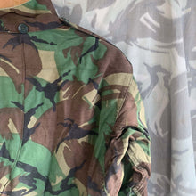 Load image into Gallery viewer, Genuine British Army DPM 1968 Pattern Camouflaged Combat Smock Jacket - Size 36 - The Militaria Shop