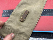 Load image into Gallery viewer, Original WW2 Swiss Army / German Army Tent Pole / Zeltbahn Peg Bag - The Militaria Shop