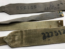 Load image into Gallery viewer, Original WW2 British Army / RAF 37 Pattern L Strap Set - The Militaria Shop