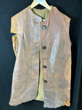 Lade das Bild in den Galerie-Viewer, Original WW2 British Army ATS Leather Jerkin - 40" Chest - The Militaria Shop