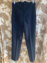 Load image into Gallery viewer, Genuine British Army Black Dress Trousers - 28" Waist - The Militaria Shop
