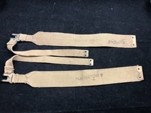 Load image into Gallery viewer, Original WW2 British Army 37 Pattern Khaki L-Straps Webbing - Wartime Dated - The Militaria Shop