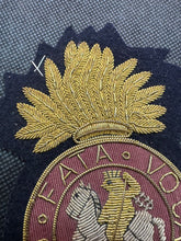 Load image into Gallery viewer, British Army Bullion Embroidered Blazer Badge - Royal Northumberland Regiment - The Militaria Shop