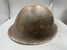 Load image into Gallery viewer, Original WW2 British / Canadian Army Mk3 Turtle Combat Helmet - The Militaria Shop
