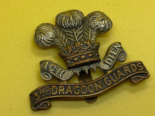 Load image into Gallery viewer, Original Victorian / WW1 British Army 3rd Dragoon Guards Cap Badge - The Militaria Shop