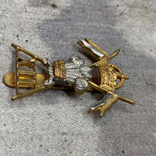 Load image into Gallery viewer, Original WW1/WW2 British Army 12th Lancers Cap Badge - The Militaria Shop