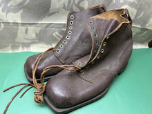 Load image into Gallery viewer, Original Swedish/German Army Marching Ski Boots WW2 Pattern - Size EU49 UK 13 - The Militaria Shop