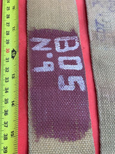Load image into Gallery viewer, Original WW2 Pattern British Army L Straps Pair - 37 Pattern Webbing Haversack - The Militaria Shop
