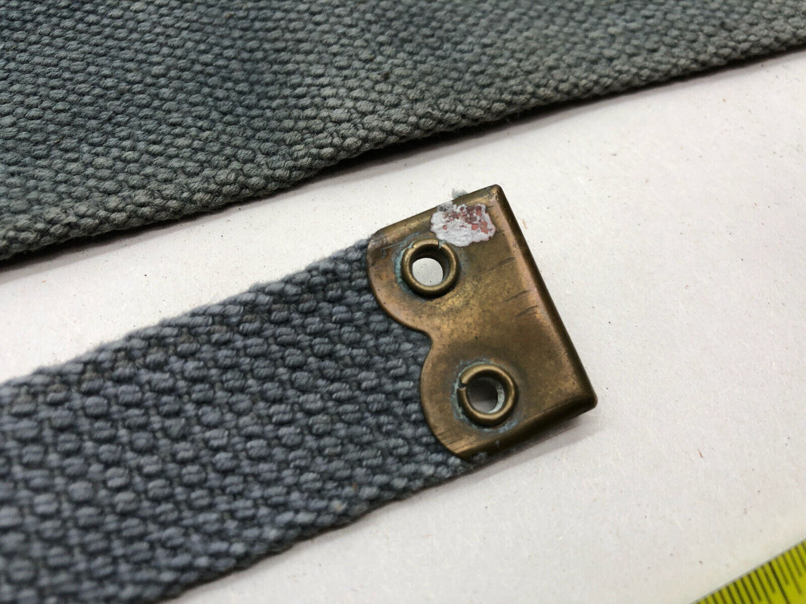 Original WW2 British Royal Air Force Blue 37 Pattern L Strap Set - The Militaria Shop