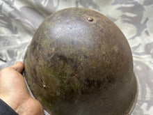 Charger l'image dans la galerie, Original WW2 British / Canadian Army Mk3 Turtle Helmet & Liner - The Militaria Shop