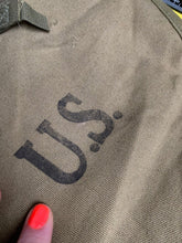 Load image into Gallery viewer, Original WW2 US Army M1928 Haversack Pack Tail - 1944 Dated - The Militaria Shop