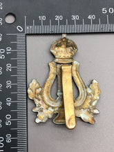 Load image into Gallery viewer, Original British Army Kings Crown Muscians Bandsmans Cap Badge - The Militaria Shop