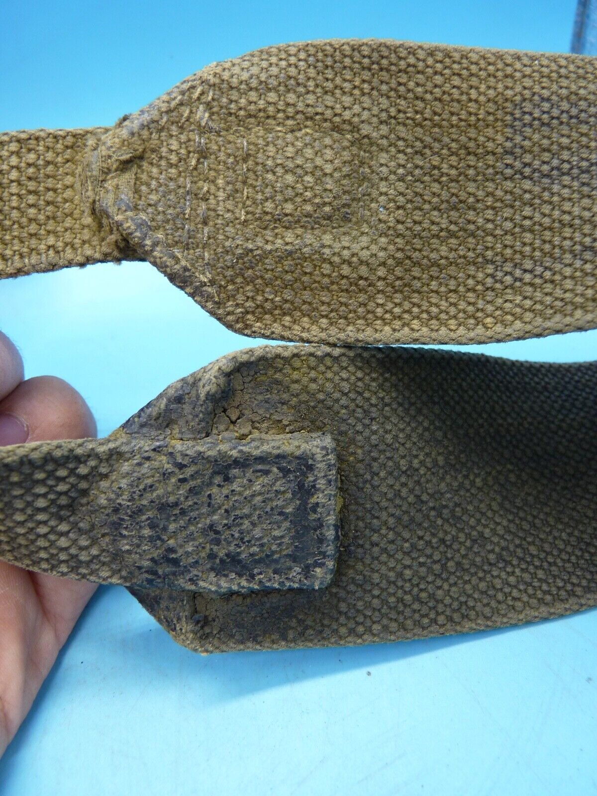 Original WW2 British Army Shoulder Strap - 37 Pattern Webbing - The Militaria Shop