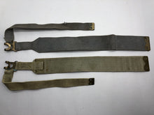 Load image into Gallery viewer, Original WW2 British Army / RAF 37 Pattern L Strap Set - The Militaria Shop